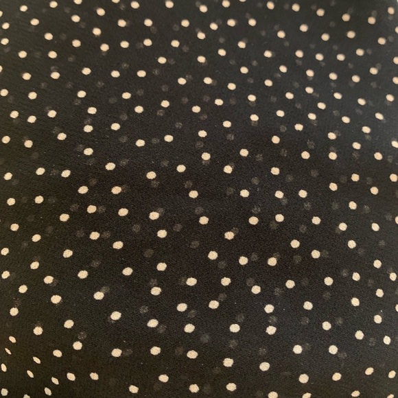 Polka Dot Blouse Black - Picture 4 of 4